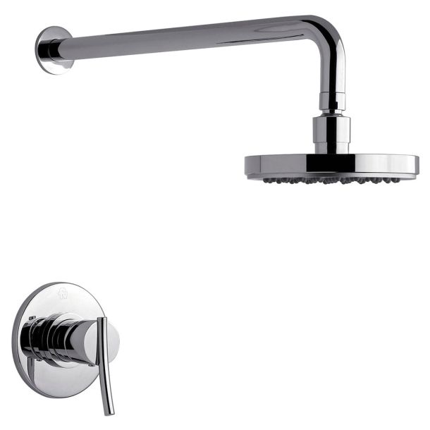 0108/39-CR DUCHA MONOCOMANDO LIBBY S/TRANSFERENCIA CROMO FV