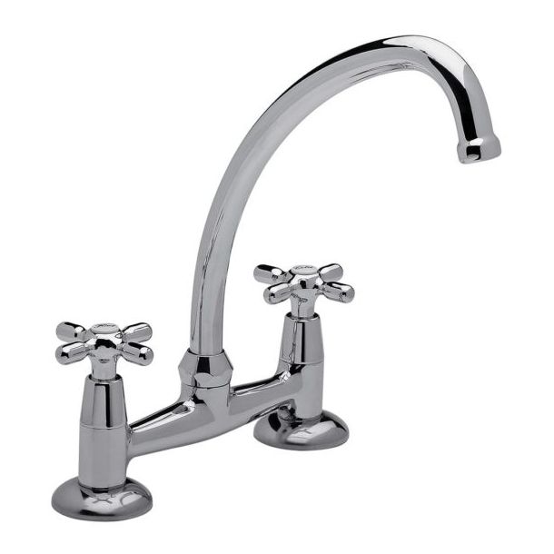 0413/B2P-CR COCINA MESADA NEWPORT PLUS CROMO FV