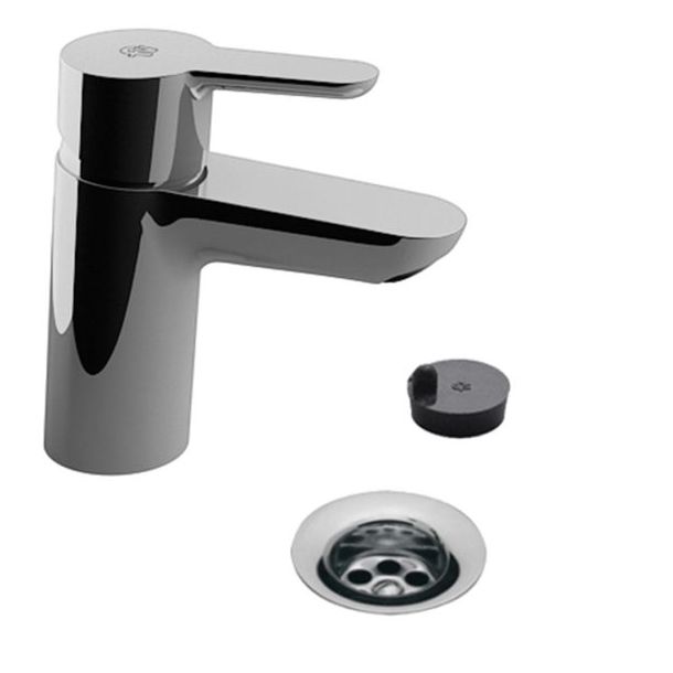 0181/B5-CR LAVATORIO MONOCOMANDO PUELO BAJA CROMO FV