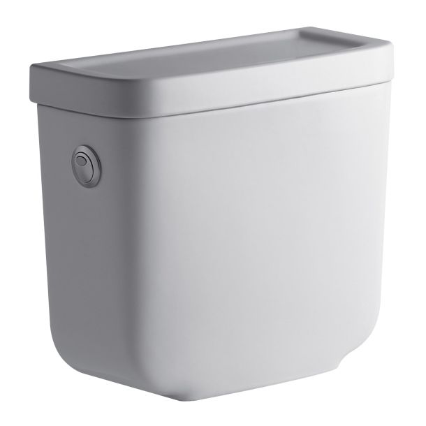 DKW6F-B (DKW6S-B) DEPOSITO APOYAR DESCARGA DOBLE BARI BLANCO FERRUM