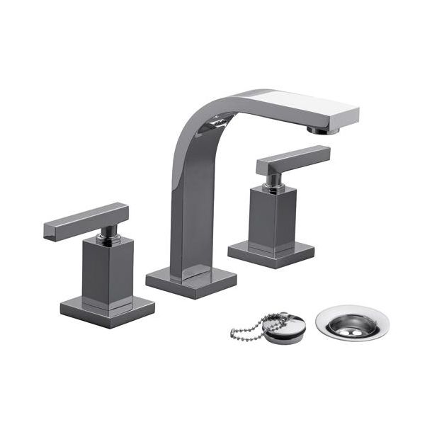 0207R/85L-CR LAVATORIO DOMINIC LEVER CROMO FV