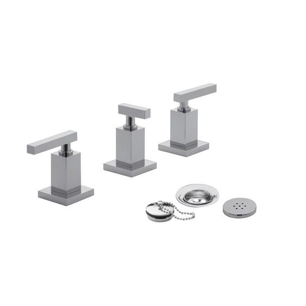 0295R/85L-CR BIDET DOMINIC LEVER 2 LLAVES CROMO FV