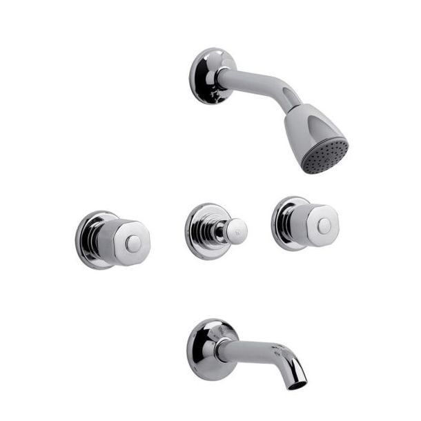 0103/B1P-CR DUCHA CON TRANSFERENCIA ARIZONA CROMO FV