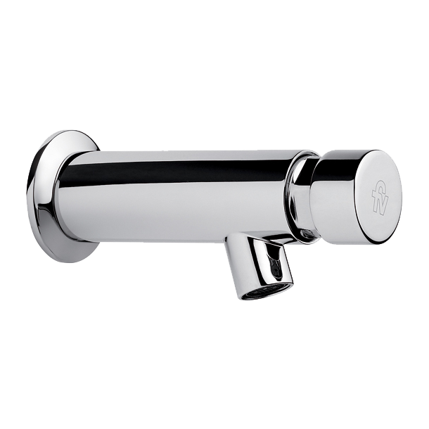 0360.02-CR PRESSMATIC - CANILLA AUTOMATICA PARA PARED CROMO FV