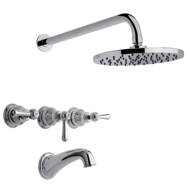 0103/64L DUCHA CON TRANSFERENCIA DENISSE LEVER CROMO FV