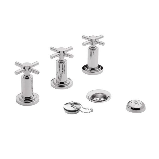 0295/87-CR BIDET TEMPLE CON DESAGUE CROMO FV