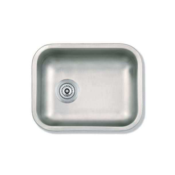 443E PILETA 49,5X40,5X20 MATE AC. 304 MI PILETA