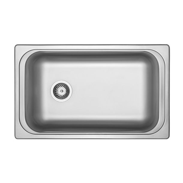 410E PILETA 60X37X20 MATE AC.304 - MI PILETA