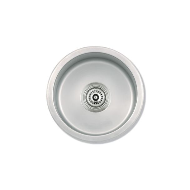 460E PILETA ENCASTRABLE 37X19 MATE AC. 304 - MI PILETA