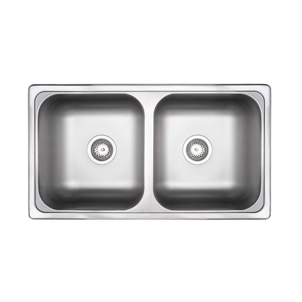 306E PILETA 76X41X18 MATE AC. 304 - MI PILETA