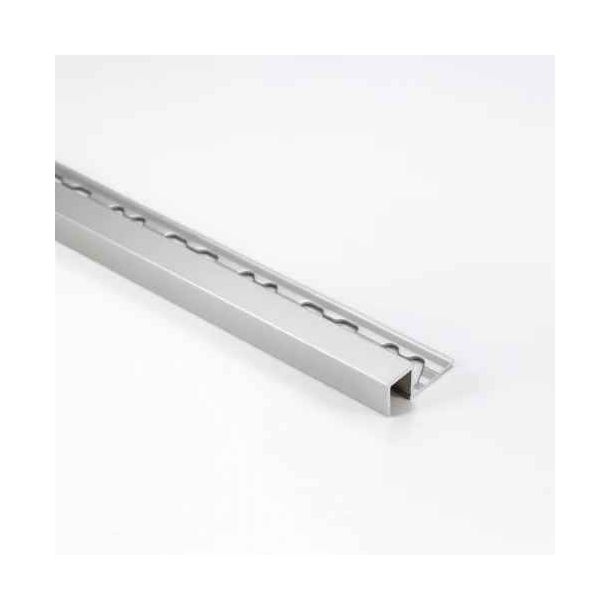 A12M PERFIL OMEGA ALUMINIO PLATA MATE 12X12X2500MM MOLDUMET