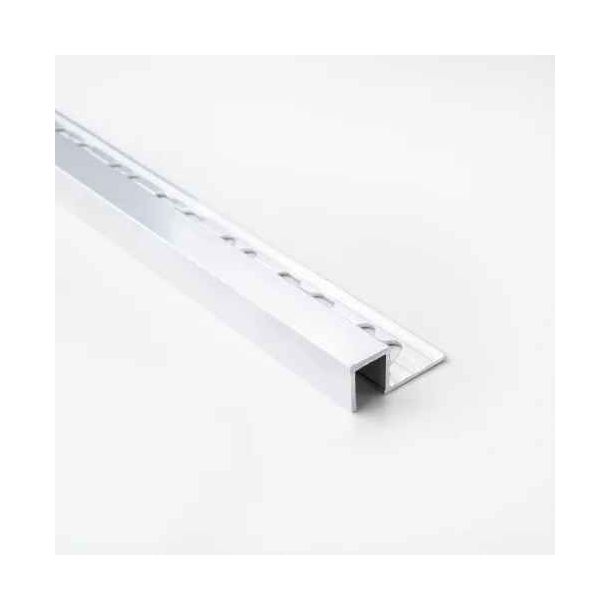 A12B PERFIL OMEGA ALUMINIO PLATA BRILLANTE 12X12X2500MM MOLDUMET